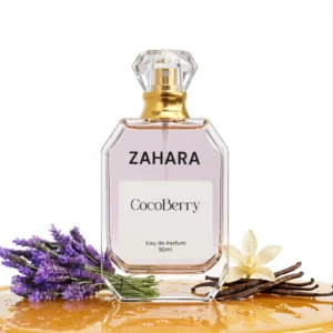 Zahara Burberry Goddess impression bottle on white background