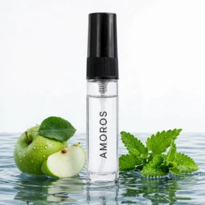 Amoros Versace Eros Perfume Tester by CocoBerry featuring fresh mint, green apple, and lemon inspired fragrance in a 5ml tester bottle.